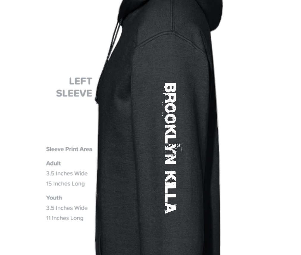 "REP YOUR CITY" KILLA CROP HOODIE